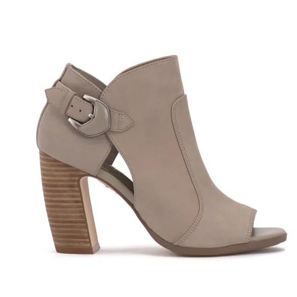 Vince Camuto Taupe Bernida Buckle Strap Bootie - Picture 1 of 12